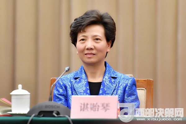 全國人大代表、貴州省委副書記、省長諶貽琴發(fā)言