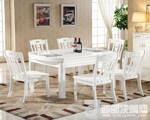 喜歡白色餐桌 但椅子該如何搭配？